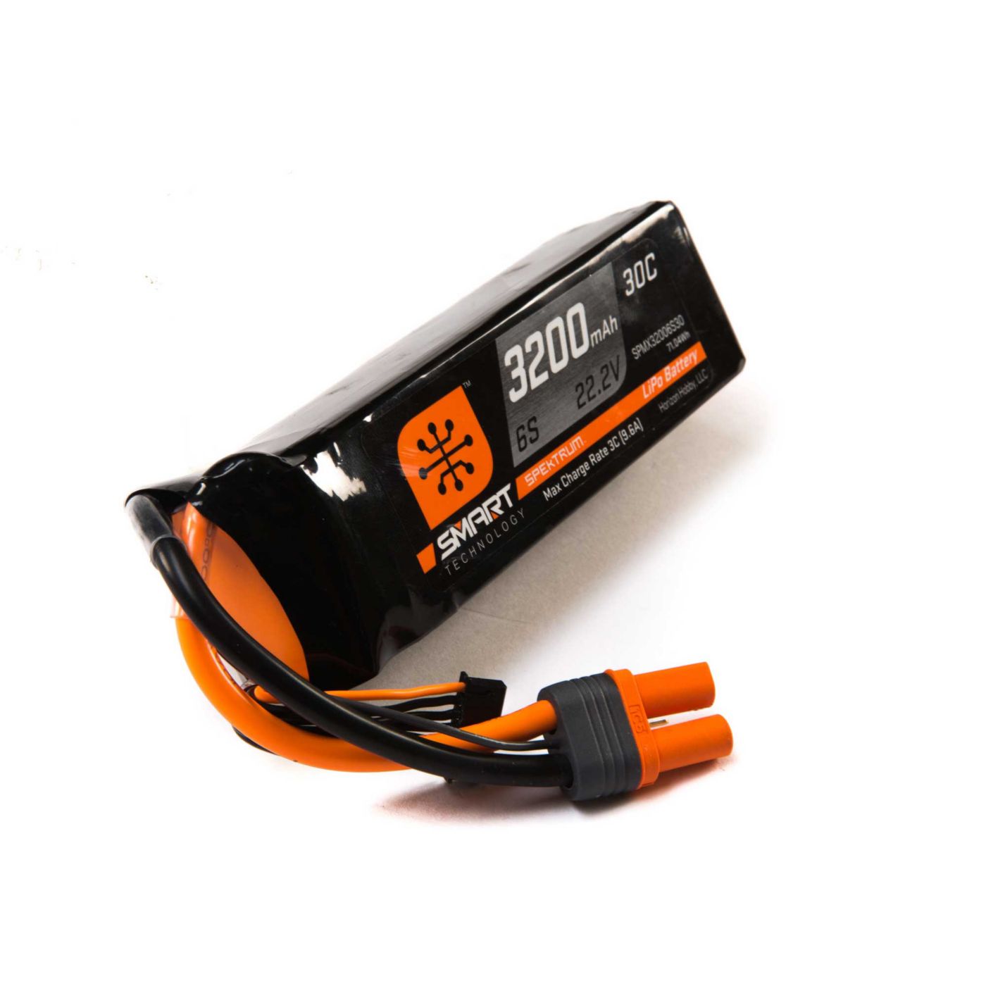 22.2V 3200mAh 6S 30C Smart LiPo Battery, IC5