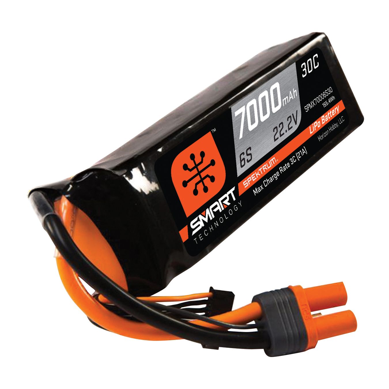 Spektrum 22.2v 3200mah 6s 30c Smart Lipo Batería: Ic5, Spmx3 | Envío Gratis