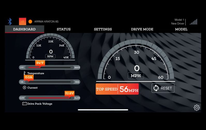 SPEKTRUM DASHBOARD KOMPATIBEL