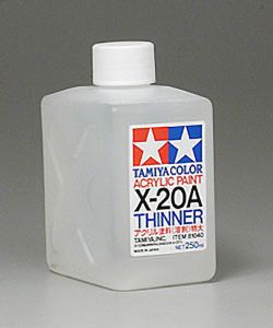 Tamiya 81040 Acrylic Thinner Large 250mL
