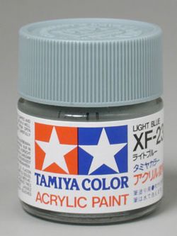 Tamiya 81323 Military Acrylic Flat Colors 3/4oz Bottle Light Blue