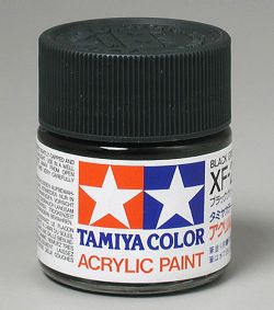 Tamiya 81327 Military Acrylic Flat Colors 3/4oz Bottle Black Green