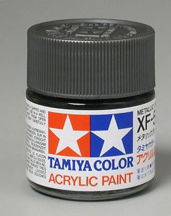 Tamiya 81356 Military Acrylic Flat Colors 3/4oz Bottle Metal Gray