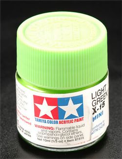 Tamiya 81515 Acrylic Mini X15 Light Green