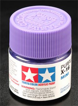 Tamiya 81516 Acrylic Mini X16 Purple