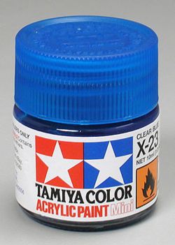 Tamiya 81523 Acrylic Mini X23 Clear Blue