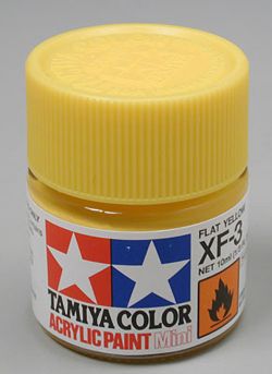 Tamiya 81703 Acrylic Mini XF3 Flat Yellow