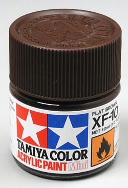 Tamiya 81710 Acrylic Mini XF10 Flat Brown