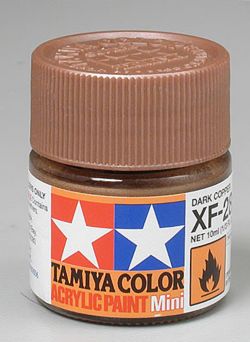 Tamiya 81728 Acrylic Mini XF28 Dark Copper