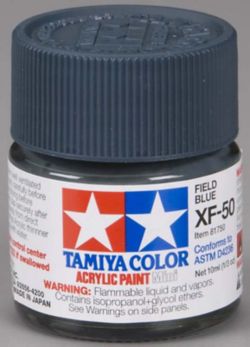 Tamiya 81750 Acrylic Mini XF50 Field Blue