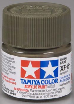 Tamiya 81751 Acrylic Mini XF51 Khaki Drab