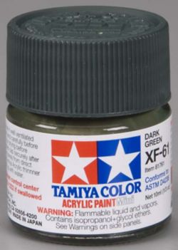 Tamiya 81761 Acrylic Mini XF61 Dark Green