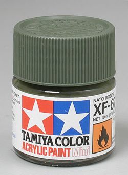 Tamiya 81767 Acrylic Mini XF67 NATO Green
