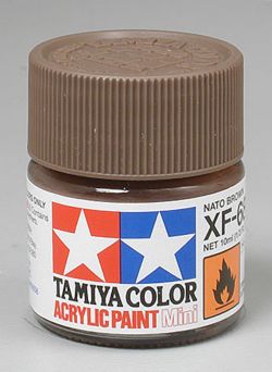 Tamiya 81768 Acrylic Mini XF68 NATO Brown