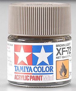 Tamiya 81772 Acrylix Mini XF72 Brown