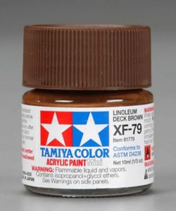 Tamiya 81779 Acrylic Mini XF79 Light Deck Brown