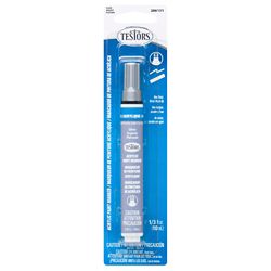 Testor 286131 Carded Acrylic Paint Markers 1/3oz Silver Metallic