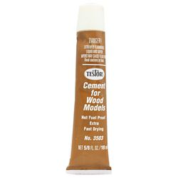 Testor 3503X Wood Cement Extra Fast 5/8 oz