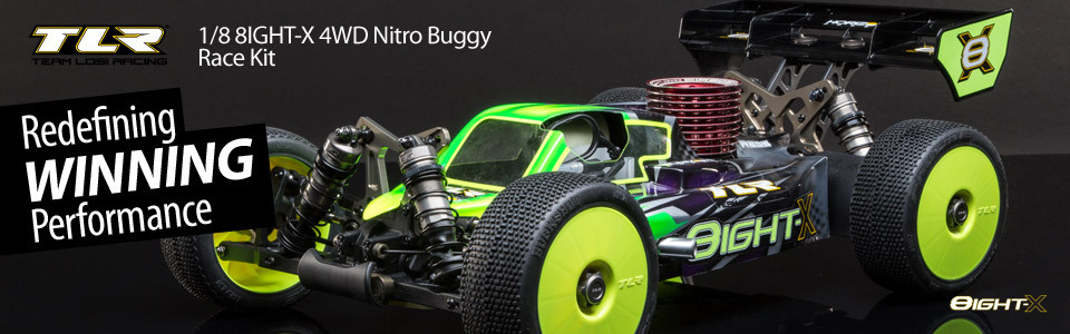 1/8 8IGHT-X 4WD Nitro Buggy Race Kit