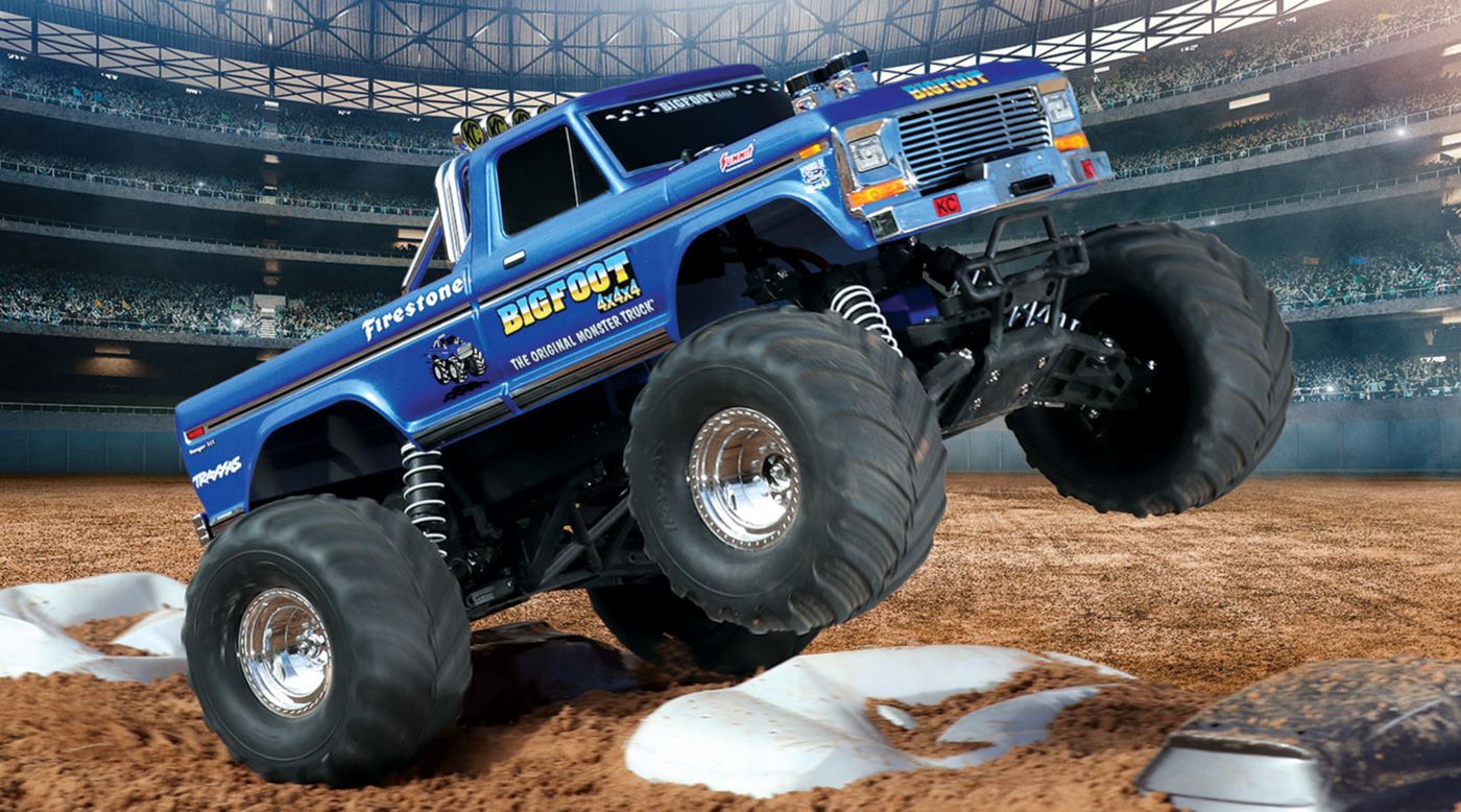 bigfoot monster truck gas rc