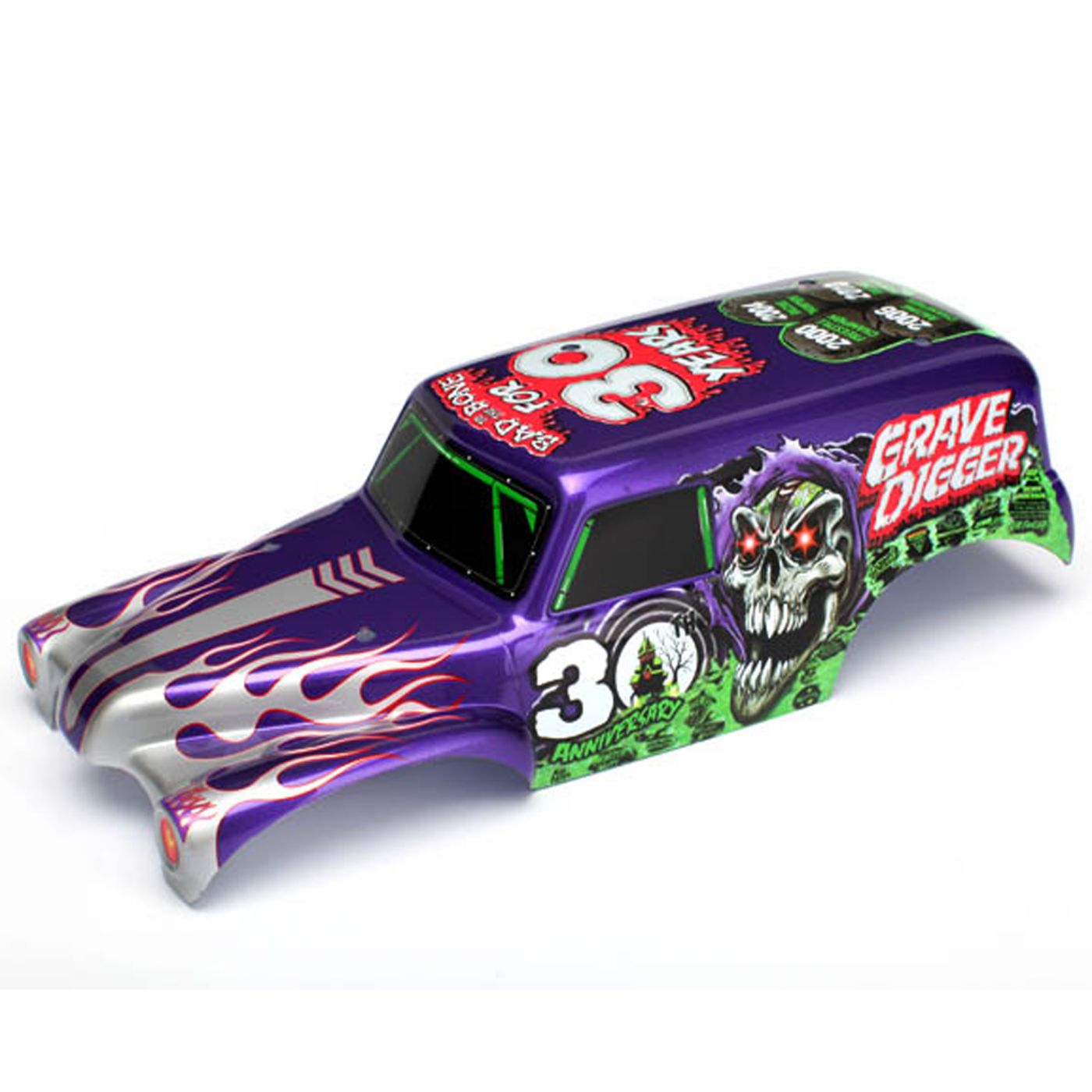 grave digger 30th anniversary monster truck toy