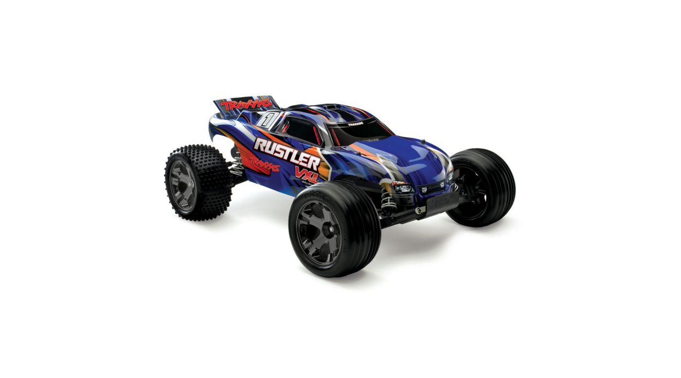 rustler remote control car