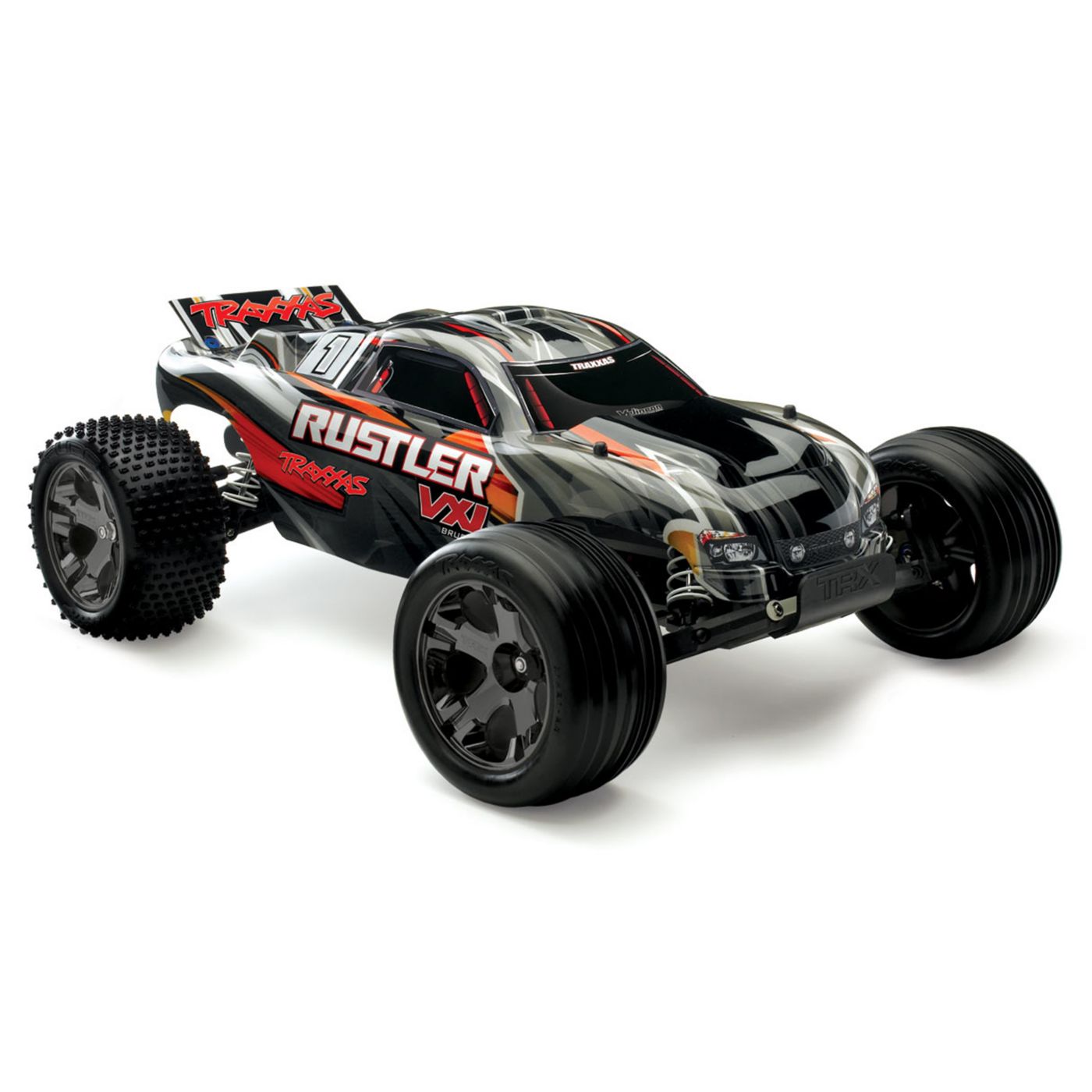 traxxas rustler 2wd brushless