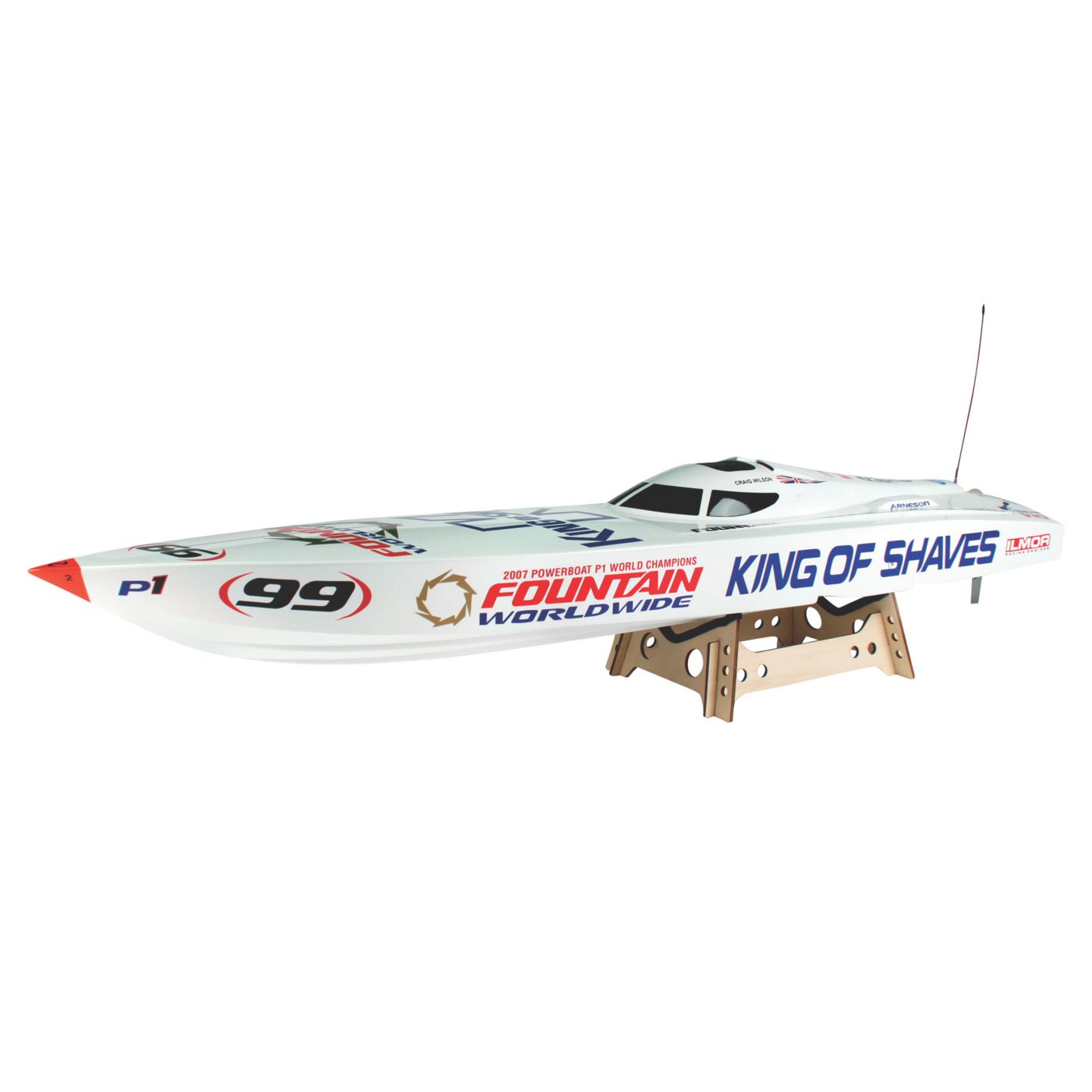 king of shaves rc boat