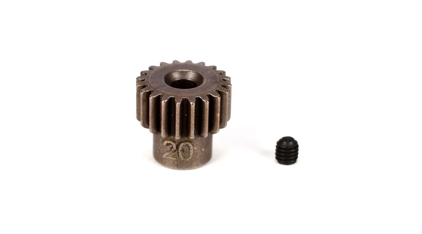 Pinion Gear 20T, 48P, M3 x 3 Set Screw HorizonHobby