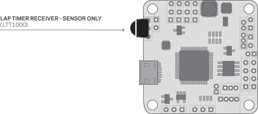 Laptimer Receiver - Sensor Only (LTT1000) 