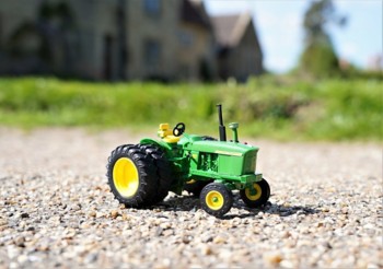 john deere tractor and grain cart toy