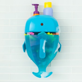 boon frog bath toy holder