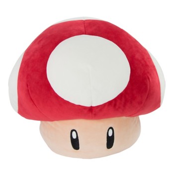 Mario Kart Mega Mushroom Plush Stuffed Toy Tomy