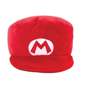 Club Mocchi Mocchi Super Mario Mega Mario Hat Plush Stuffed Tomy