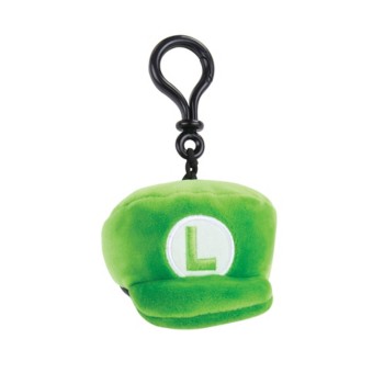 Club Mocchi Mocchi Super Mario Luigi Hat Clip On Tomy