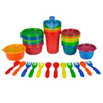 Tomy - Take & Toss 6Pk Toddler Bowls 8oz