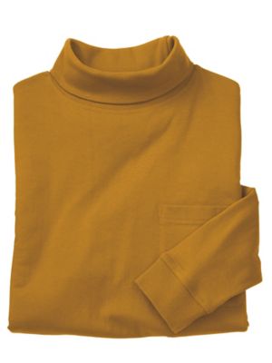 big and tall short sleeve mock turtleneck