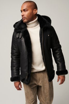 Shearling best sale jacket meaning