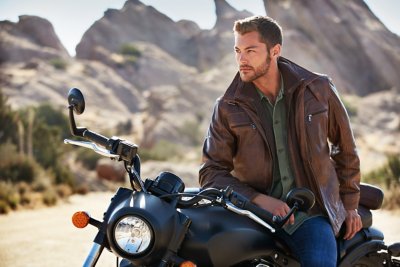 World of Leather Moto Suede Lambskin Leather Jacket Fur Biker