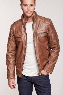 zara leather jacket quality