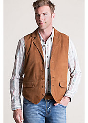 Holden Italian Wool-Blend Fleece Vest with Leather Trim | Overland