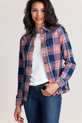 Lana Plaid Cotton Shirt