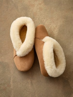 ladies lily sheepskin sliders
