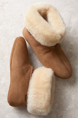 ladies lily sheepskin sliders