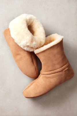 Overland Lily High-Top Sheepskin Slippers