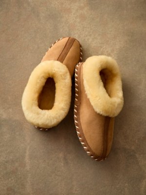 ladies lily sheepskin sliders