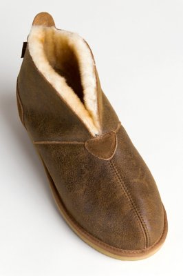 overland sheepskin mens slippers