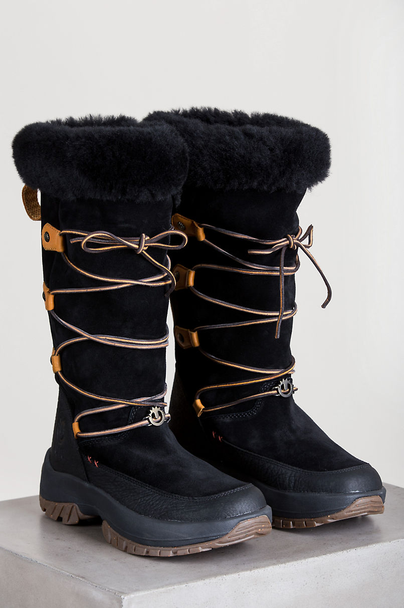 Women’s Ulu Nanuq Shearling-Lined American Cowhide Suede Boots | Overland