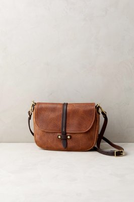Santa Fe Bison Leather Crossbody Messenger Bag with Concealed Carry ...