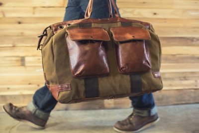 Will Traveler Canvas and Leather Duffel Bag | Overland